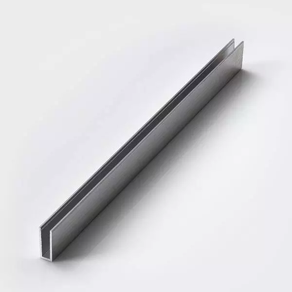 Perfil de aluminio U para Vidrio