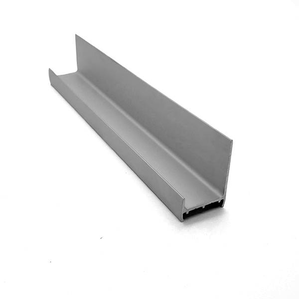 Perfil de Aluminio Manija Mini J de 15 mm